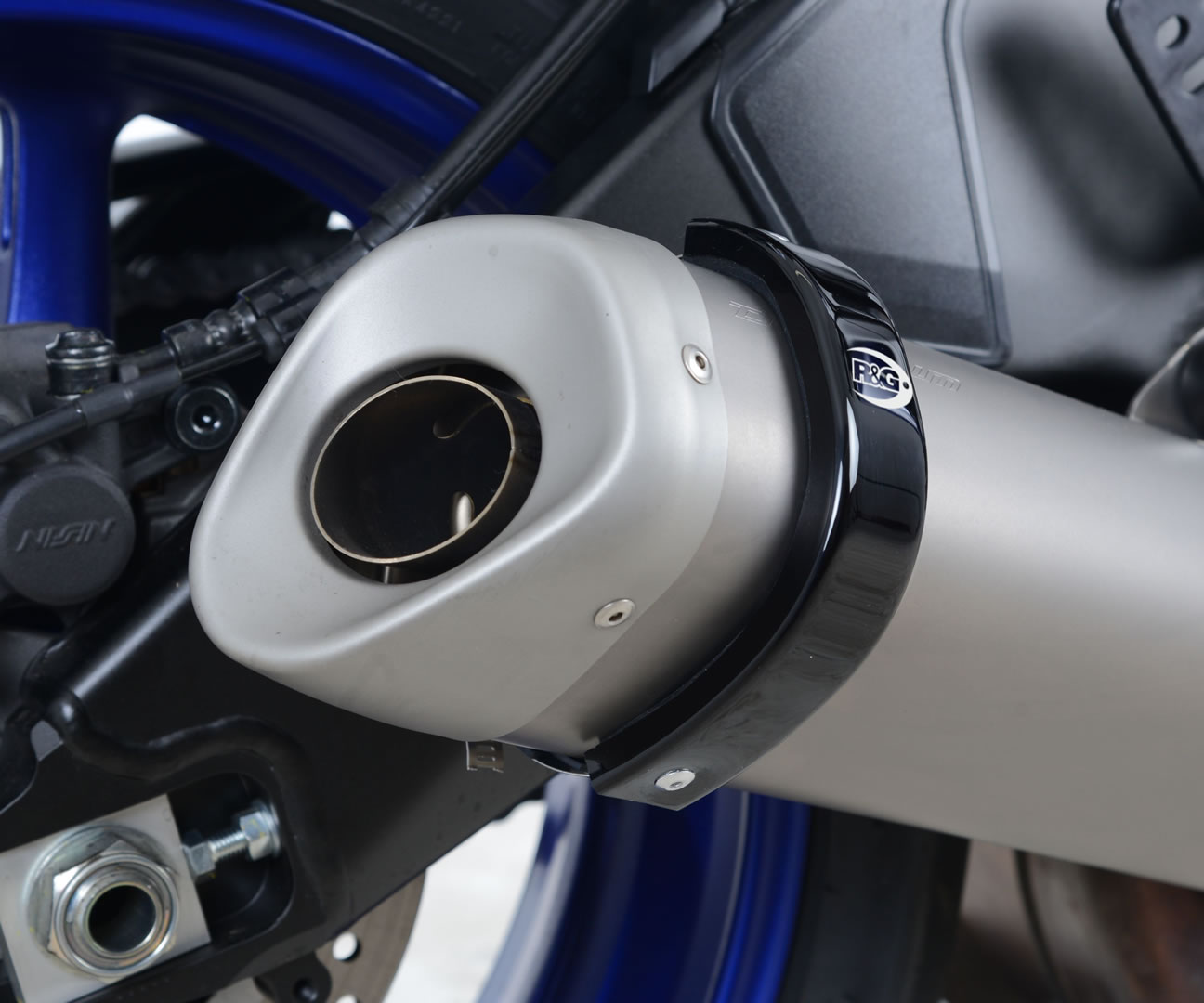 R&G Racing Exhaust Protector for Yamaha YZF-R6 '17-19 R&G Racing Exhaust Protector for Yamaha YZF-R6 '17-19